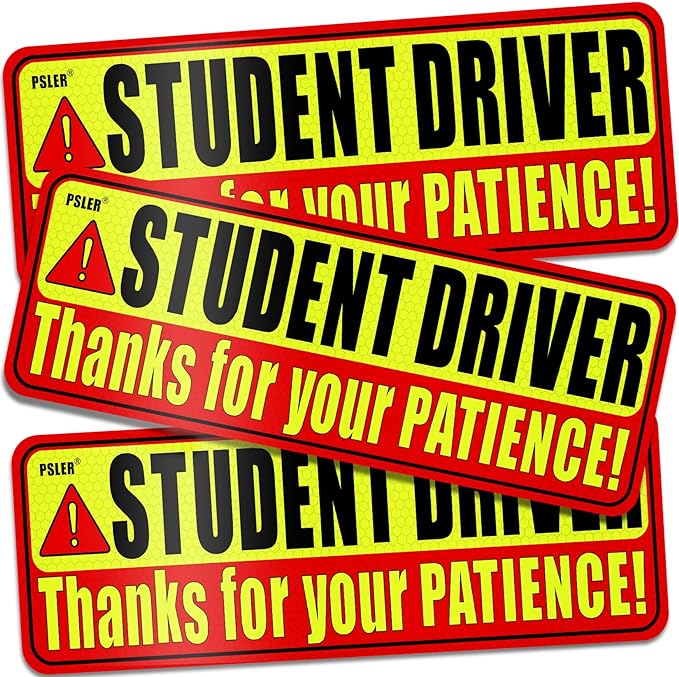 Student Driver Magnet